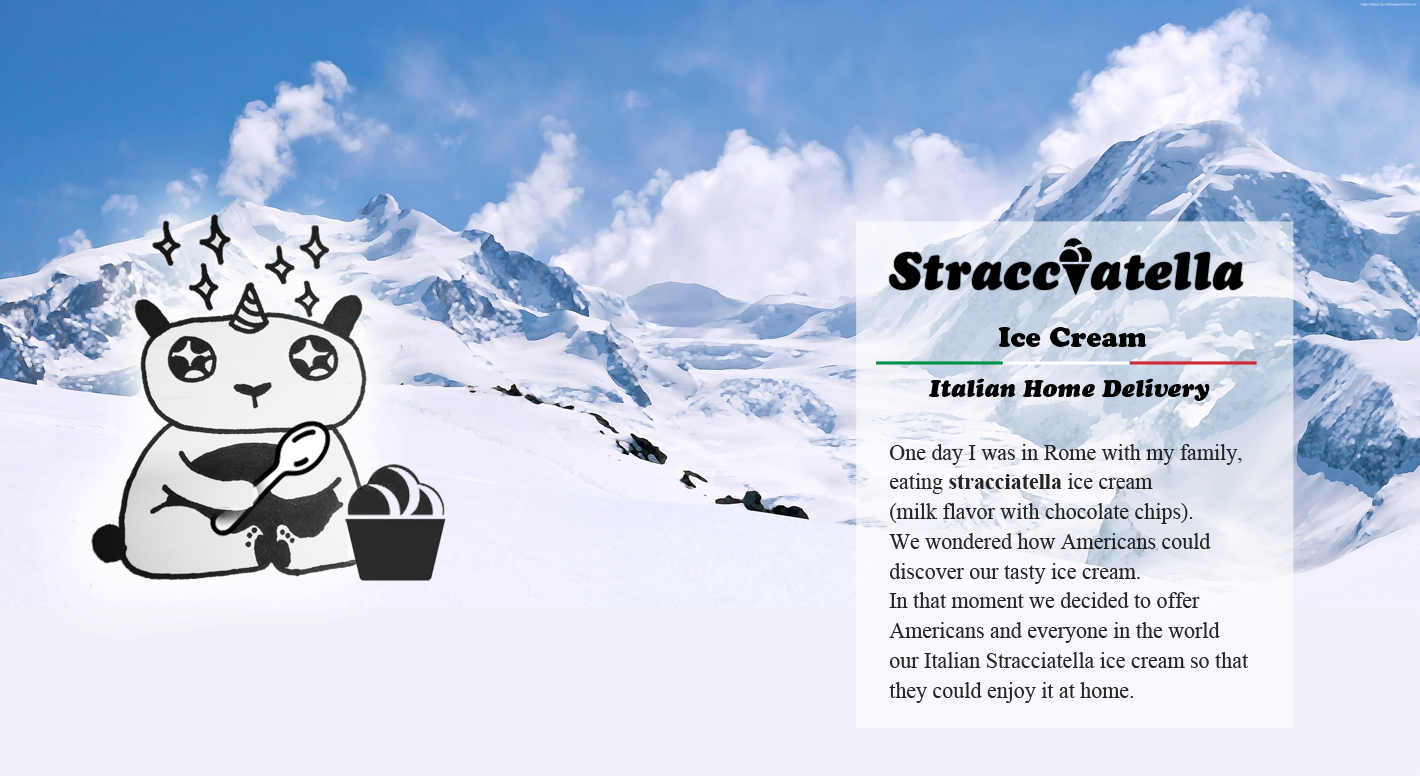 Stracciatella ice cream home delivery